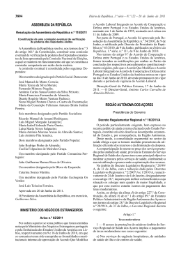 Decreto Regulamentar Regional n.º 16/2011/A