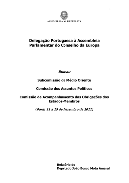 Delegação Portuguesa à Assembleia Parlamentar do Conselho da