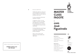 MASTER CLASS FAGOTE . com José Figueiredo