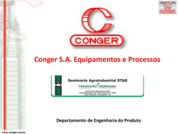 Conger S.A. Equipamentos e Processos