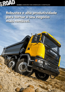 Caminhões Off Road - Construção e Mineração