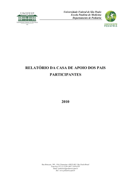 relatório 2010