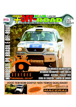 Jornal Mais Off-Road: Setembro/2010