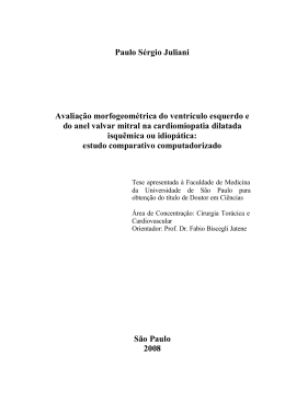 Paulo Sérgio Juliani Avaliação morfogeométrica do