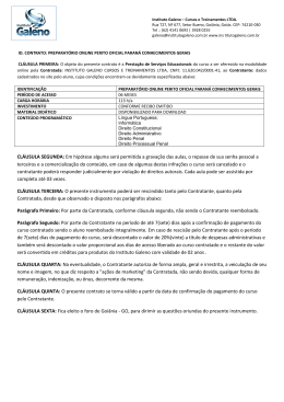 Baixar contrato - Instituto Galeno