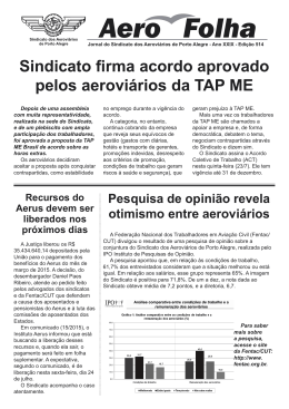Edição 514 - Sindicato dos Aeroviarios de Porto Alegre