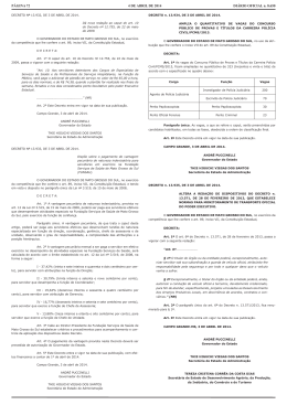 DIÁRIO OFICIAL n. 8.650 DE ABRIL DE 2014