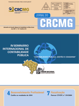 Edição - CRCMG
