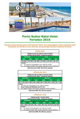 Porto Suites Natal Hotel Feriados 2016