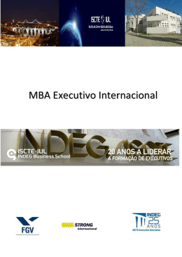 MBA INTERNACIONAL DE LISBOA 2015