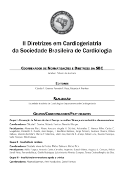 Diretriz Cardiogeriatria SBC.