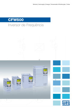 CFW500 Inversor de Frequência