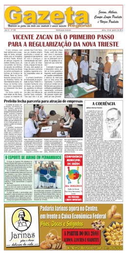 Edição 109 - Gazeta Regional