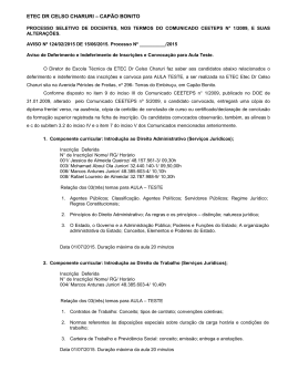 MODELO 3C - Etec Dr. Celso Charuri
