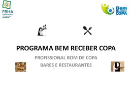 FBHA - Programa Bem Receber Copa