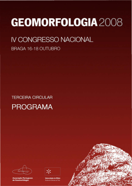 geomorfologia 2008 - Biblioteca Digital do IPB