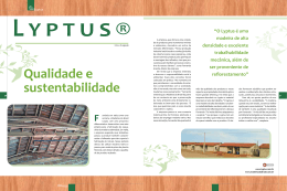 Qualidade e sustentabilidade - Revista Produtos de Madeira