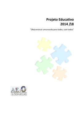 Projeto Educativo 2014 /18