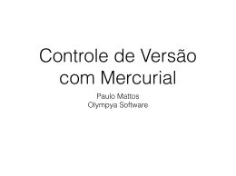 DVCS com Mercurial.key