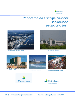 Panorama da Energia Nuclear no Mundo