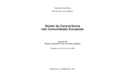 Direito da Concorrência nas Comunidades Europeias, Volume IIA