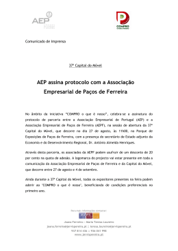 AEP assina protocolo com a Associação