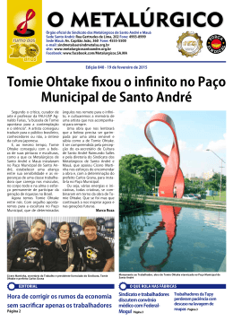Tomie Ohtake fixou o infinito no Paço Municipal de Santo André