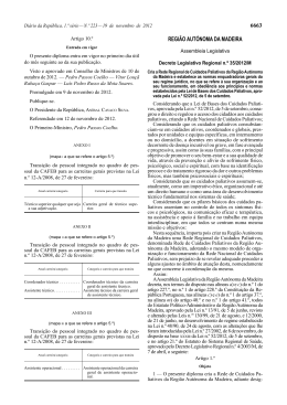 Decreto Legislativo Regional n.º 35/2012/M