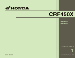 CRF450X - Tranca Trilha