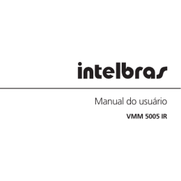Manual - VMM 5005 IR