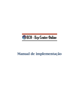 Manual de implementação