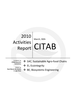 2010 Activities Report - citab