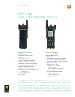 Especificação Rádio Motorola_APX_7000