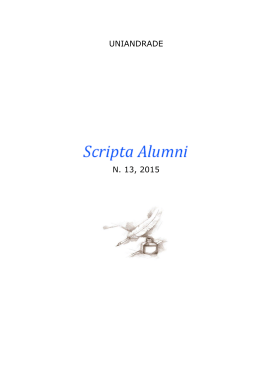 Scripta Alumni N.13
