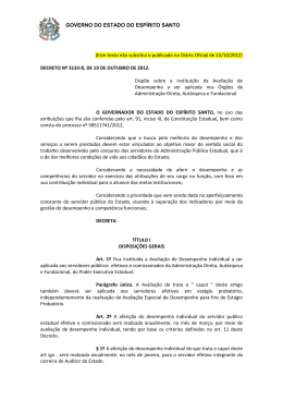 decreto nº 3133, de 17 de outubro de 2012.