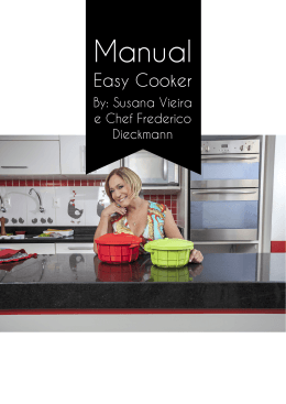 Manual Easy Cooker (padrão para todas as panelas)