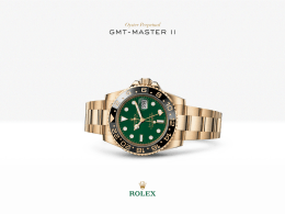 Relógio Rolex GMT-Master II: Ouro amarelo 18 quilates – 116718LN