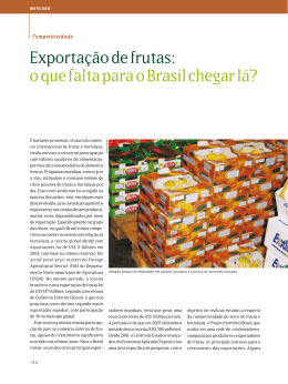 Exportação de frutas: o que falta para o Brasil chegar - Esalq