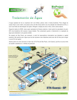 Tratamento de Água - bioproject.com.br