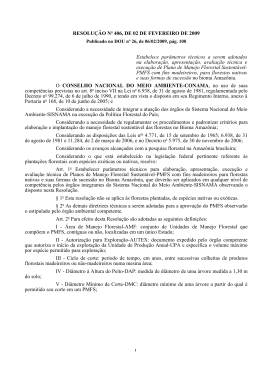 Resolução CONAMA nº 406-2009