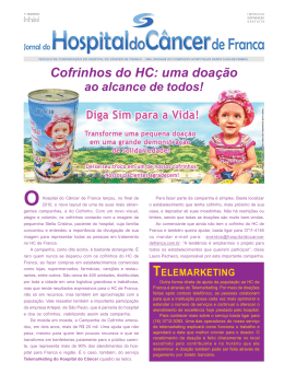 Jornal HC 10.pmd - Santa Casa de Franca