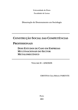 Documento () - Universidade do Porto