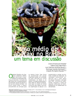 Peso médio do abacaxi no Brasil: um tema em discussão