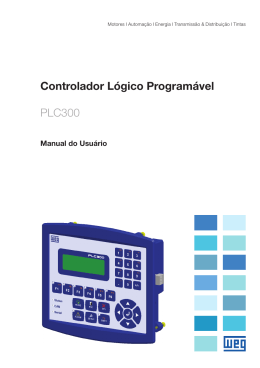 Controlador Lógico Programável PLC300