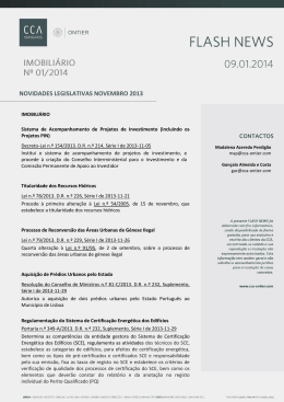 novidades legislativas de novembro 2014
