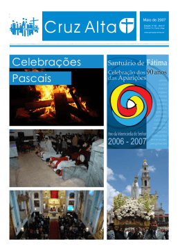 Celebrações Pascais - Unidade Pastoral de Sintra