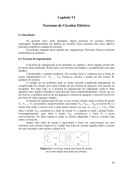 Capítulo VI Teoremas de Circuitos Elétricos