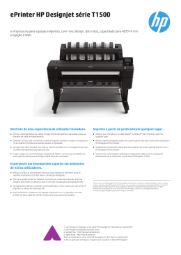 ePrinter HP Designjet série T1500