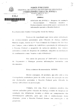 -:, PODER JUDICIÁRIO `/J TRIBUNAL DE JUSTIÇA DO