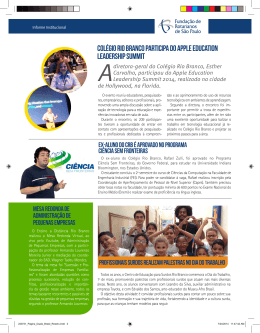 Set/2014 nº 1107 - Fundação de Rotarianos de São Paulo
